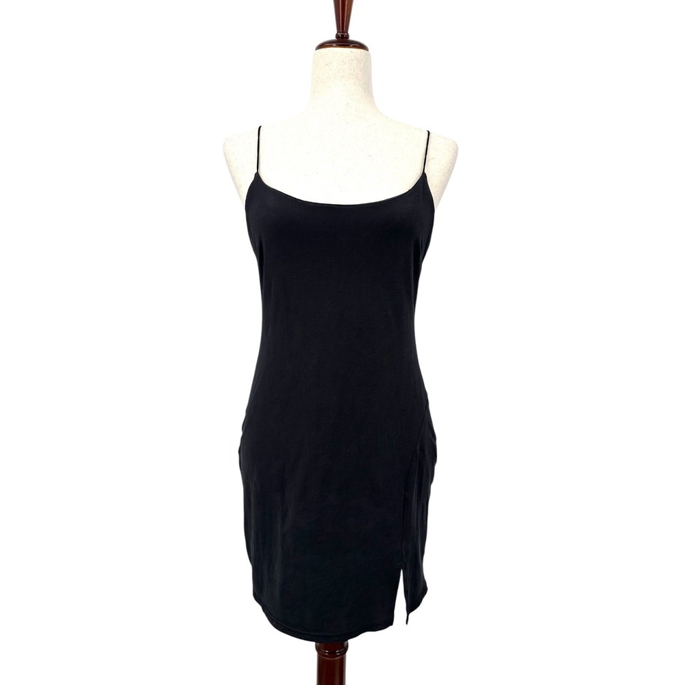 URBAN OUTFITTERS Black Sleeveless Mini Dress Low-Cut Women's Medium